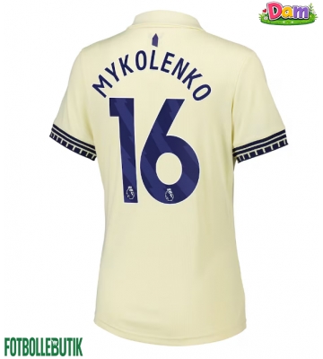 Everton Vitaliy Mykolenko #16 Bortatröja Kvinnor 2025-26 Kortärmad